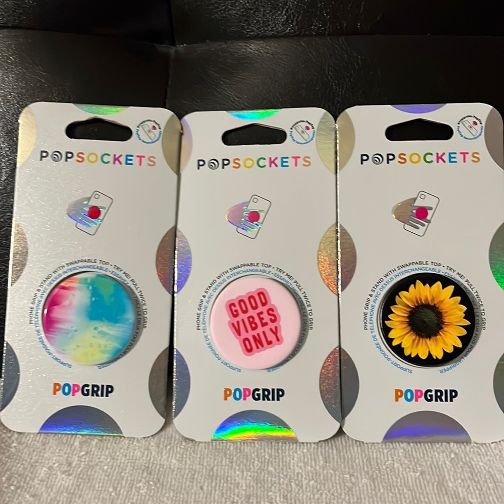 PopSocket Popgrips (Set of 3)